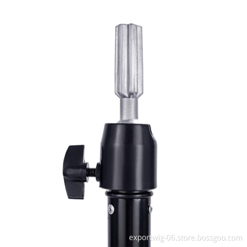 Tripod Wig Head Stand for Canvas Block Head salon barber Adjustable Tripod Wig display Stand holder With Travel Bag